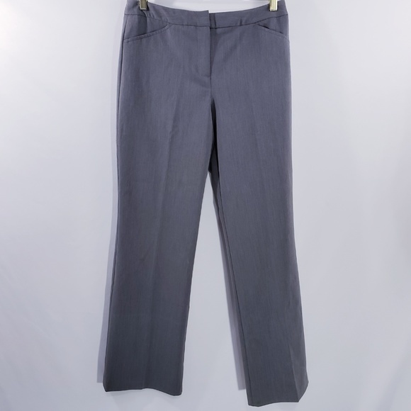 Nicole Miller New York Gray Wide Leg Trouser Dress - Picture 3 of 8